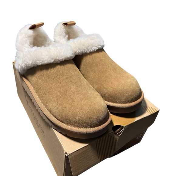 Koolaburra Shoes - Koolaburra Tan Suede Women's Shoes